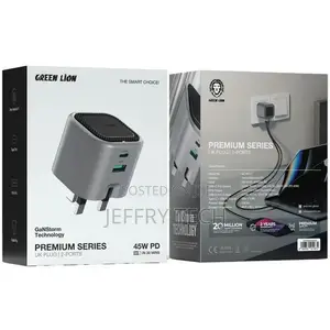 Green Lion Premium Series GaN Charger 45W Adapter