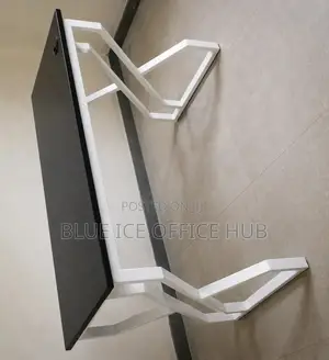 Modern Office Desk Black White – Executive Computer Workstation