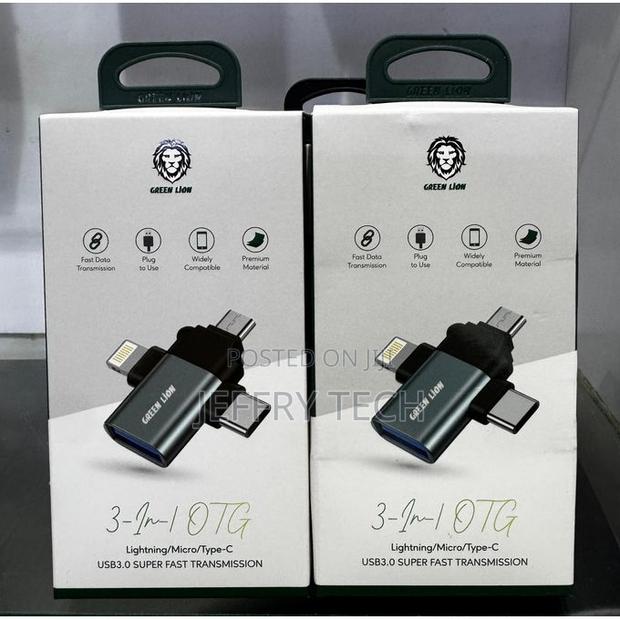 Green Lion 3 in 1 OTG