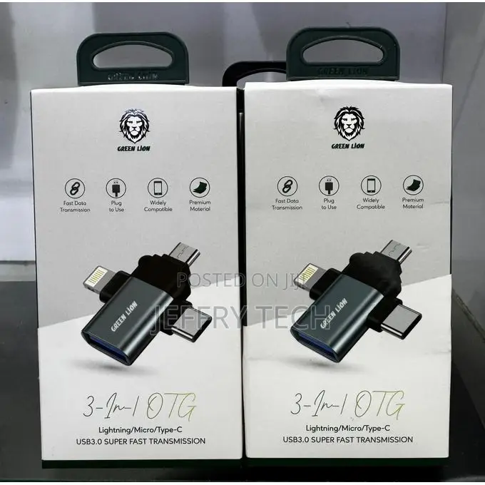 Green Lion 3 in 1 OTG