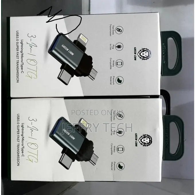 Green Lion 3 in 1 OTG