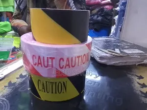 Red and White Caution Tape.