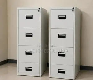 4 Drawer Filing Cabinet With Lock