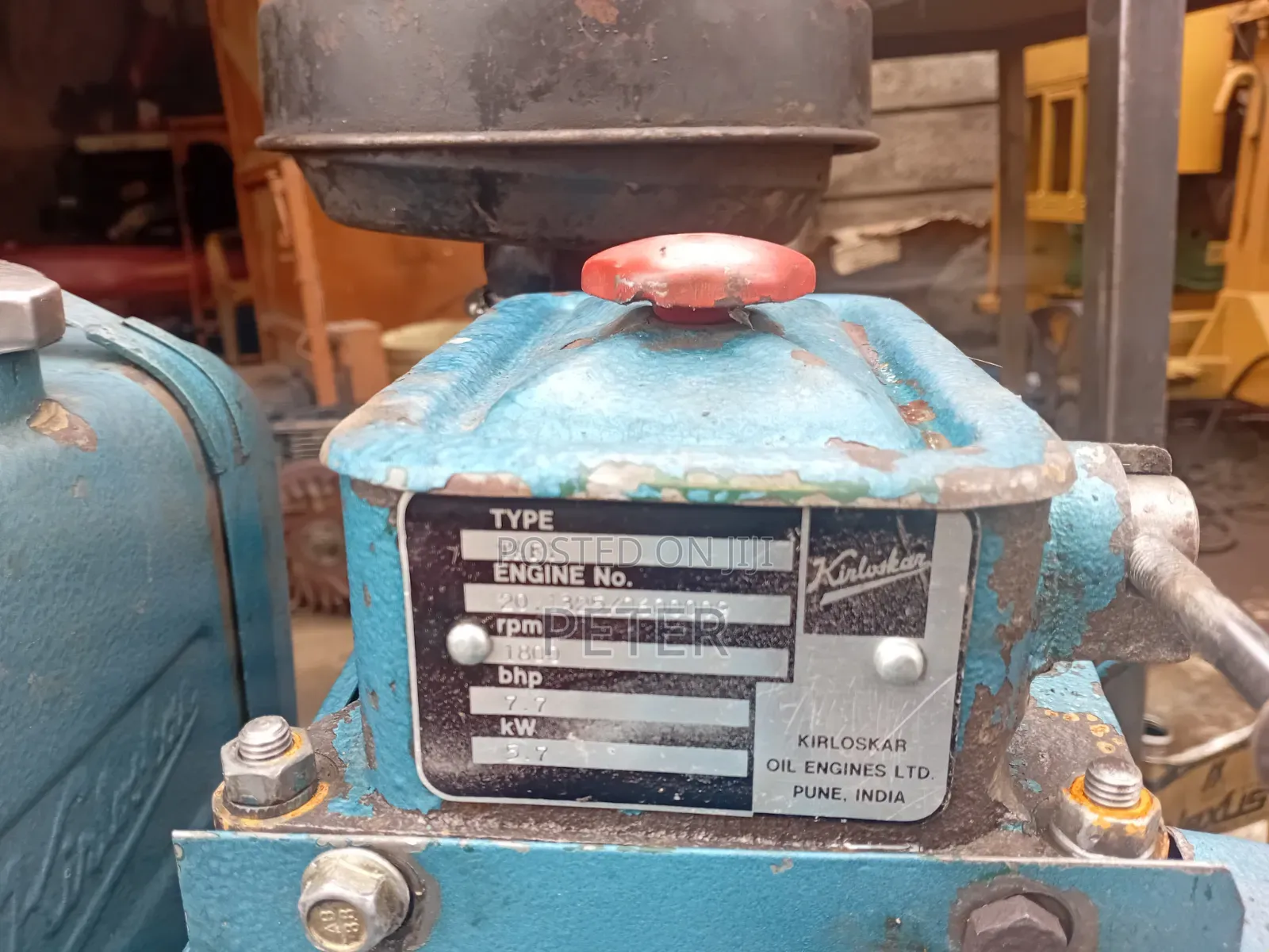 Genuine Kirloskar TAF1 7.7 HP Diesel Engine – Air Cooled (Heavy Duty)
