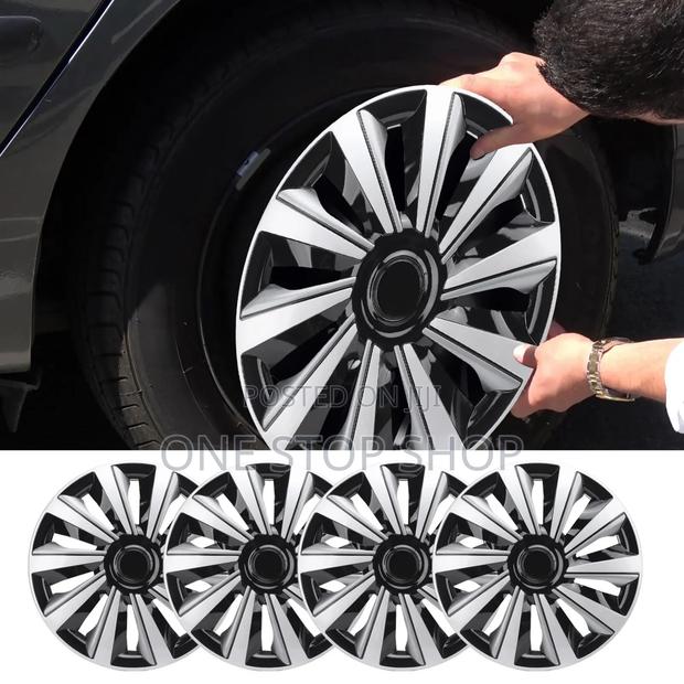 14"high Strength,weatherresistant Abs Plasticsnap Directlywheel Cover