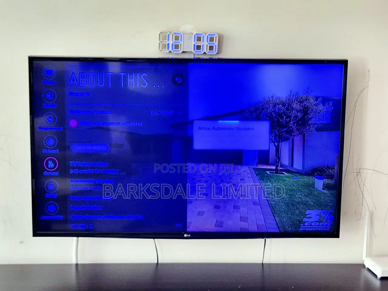 TV 49" Inch LG UH603V Ultra HD Smart TV Series webOS 3.0