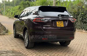 Toyota Harrier 2015 Maroon
