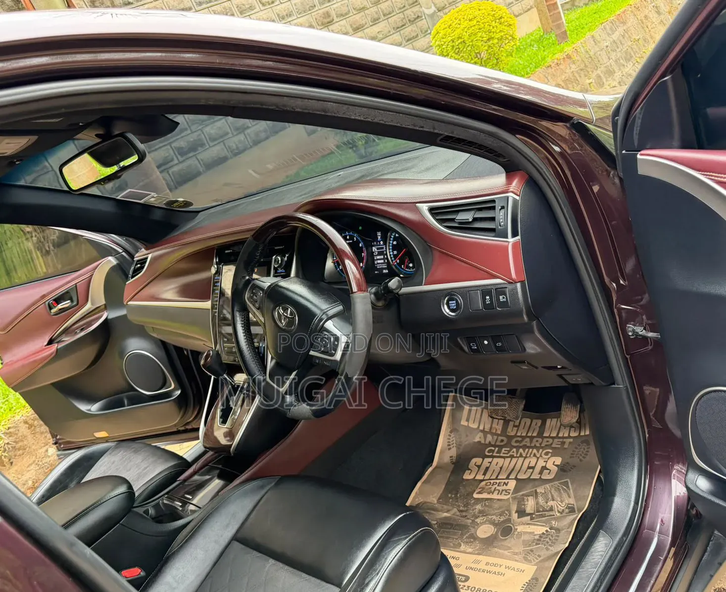 Toyota Harrier 2015 Maroon