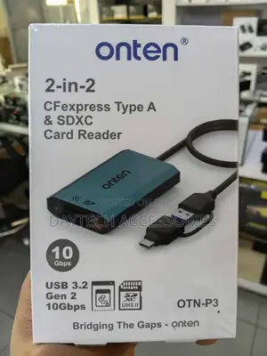 ONTEN CFExpress Type a UHS II SDXC 2 in 1 Card Reader