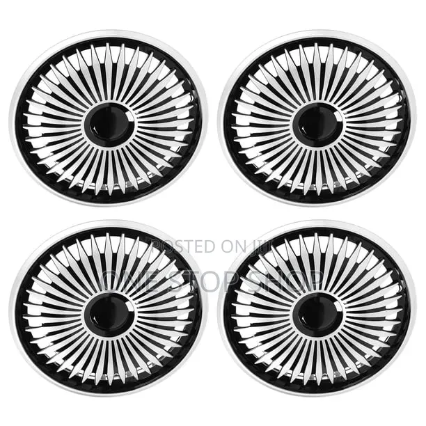 14" Multi Spoke Pattern With Contrasting Dark Centre Hub