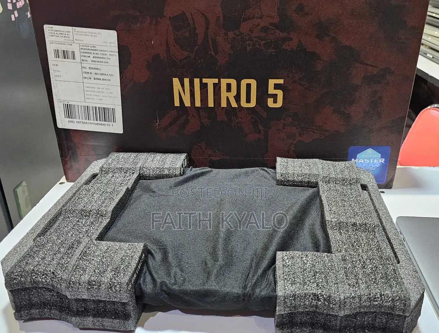 New Laptop Acer Nitro 5 8GB Intel Core i5 SSD 256GB