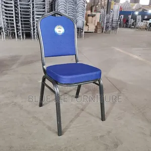 Banquet Chair – Padded Event Conference Chair | Blue Fabric