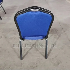 Banquet Chair – Padded Event Conference Chair | Blue Fabric