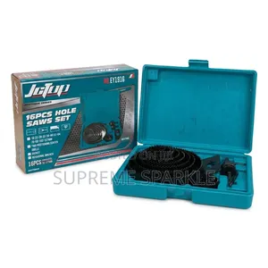 16pc Hole Saw Set 18-127mm Carbon Steel JCTOP
