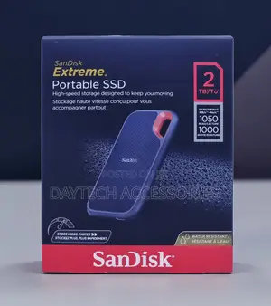 Sandisk Extreme 2tb Portable SSD Up to 1050 MBS Sdssde61-2t00-G25.