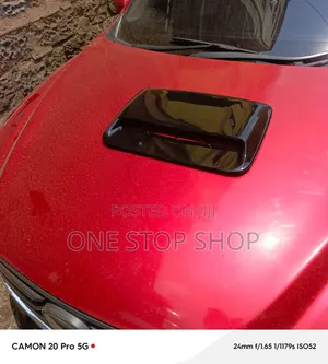 Universal Fit Stick on Decorative Hood Scoop Gives Sporty Upgrade