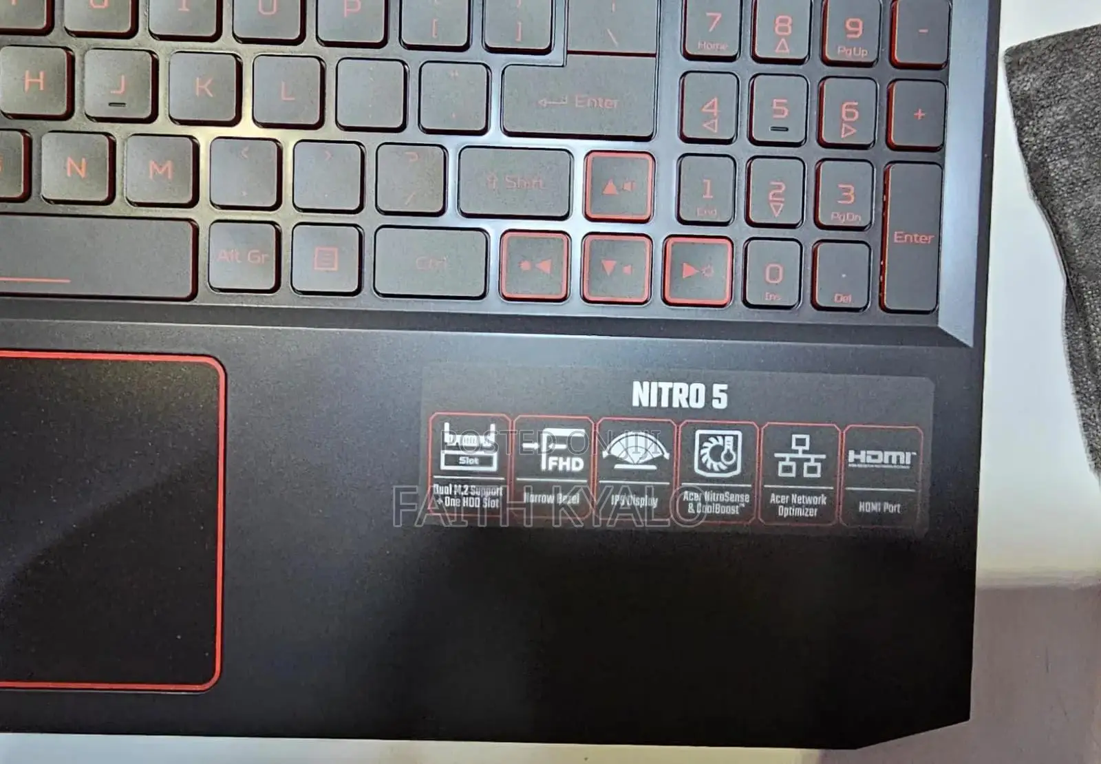 New Laptop Acer Nitro 5 8GB Intel Core i5 SSD 256GB