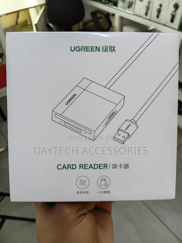 Ugreen CR125 USB 3.0 to SD/TF/CF/MS Multi-Function Card Reader - thumbnail 2
