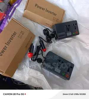 Car Power Inverter Converts Car Battery Power to Household Electric