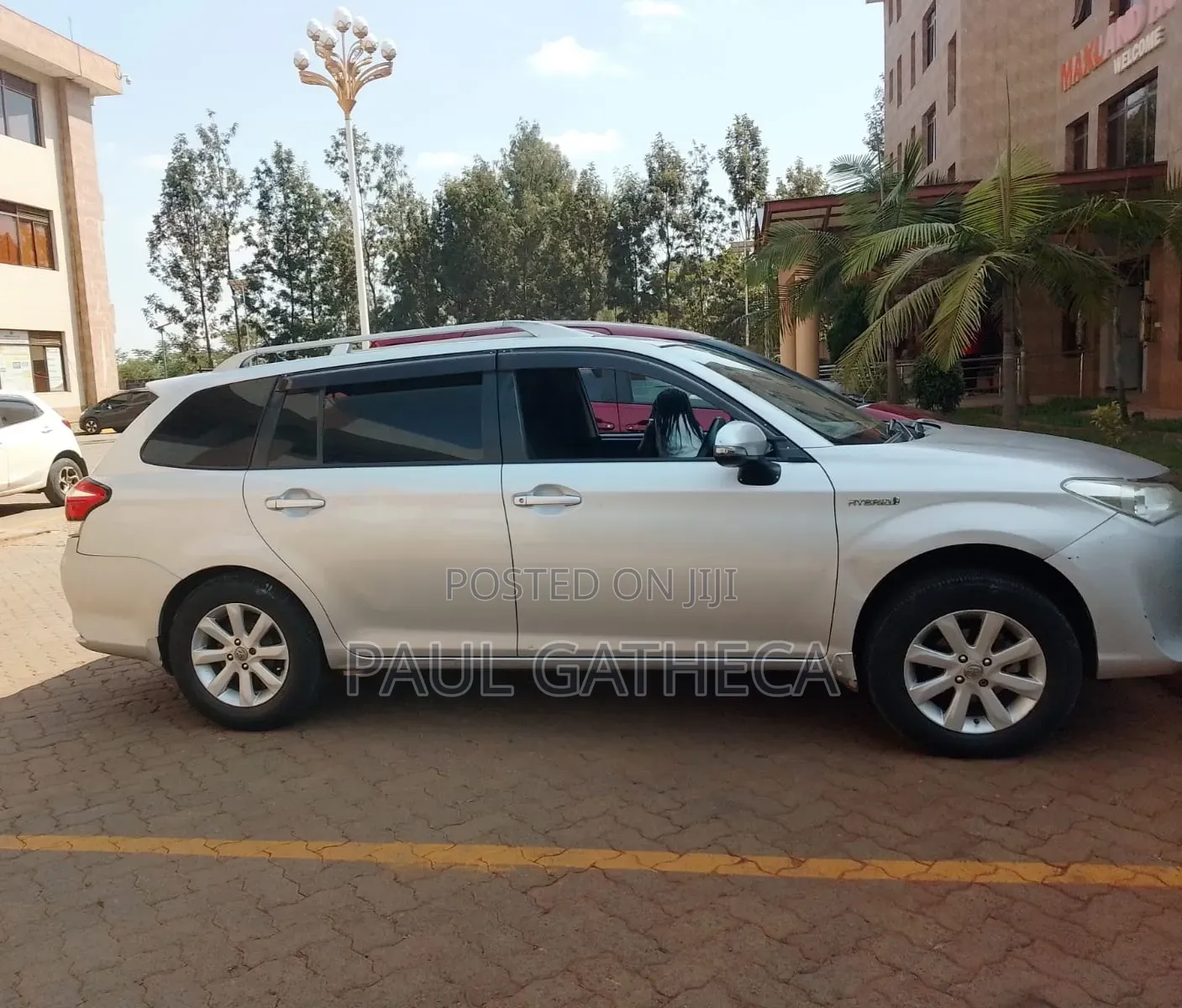 Toyota Corolla Fielder 2016 Silver