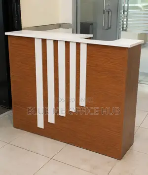 Executive Front Office Counter | Wooden Finish