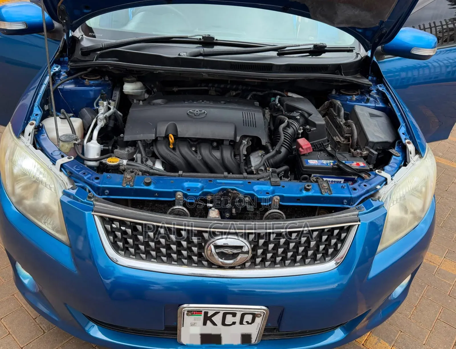 Toyota Corolla Fielder 2011 Blue