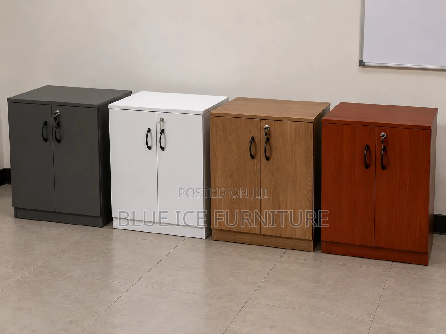 Lockable 2 Door Storage Cabinet