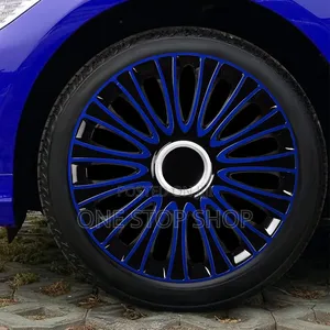 14" Wheel Caps Impact Resistant With Snap on Retention Ring System