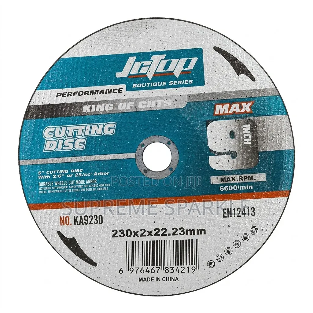 9 Inch Angle Grinder Cutting Disc 230mm JCTop KA9230 22.23mm