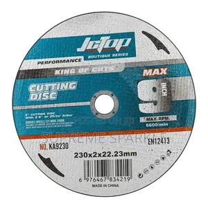 9 Inch Angle Grinder Cutting Disc 230mm JCTop KA9230 22.23mm