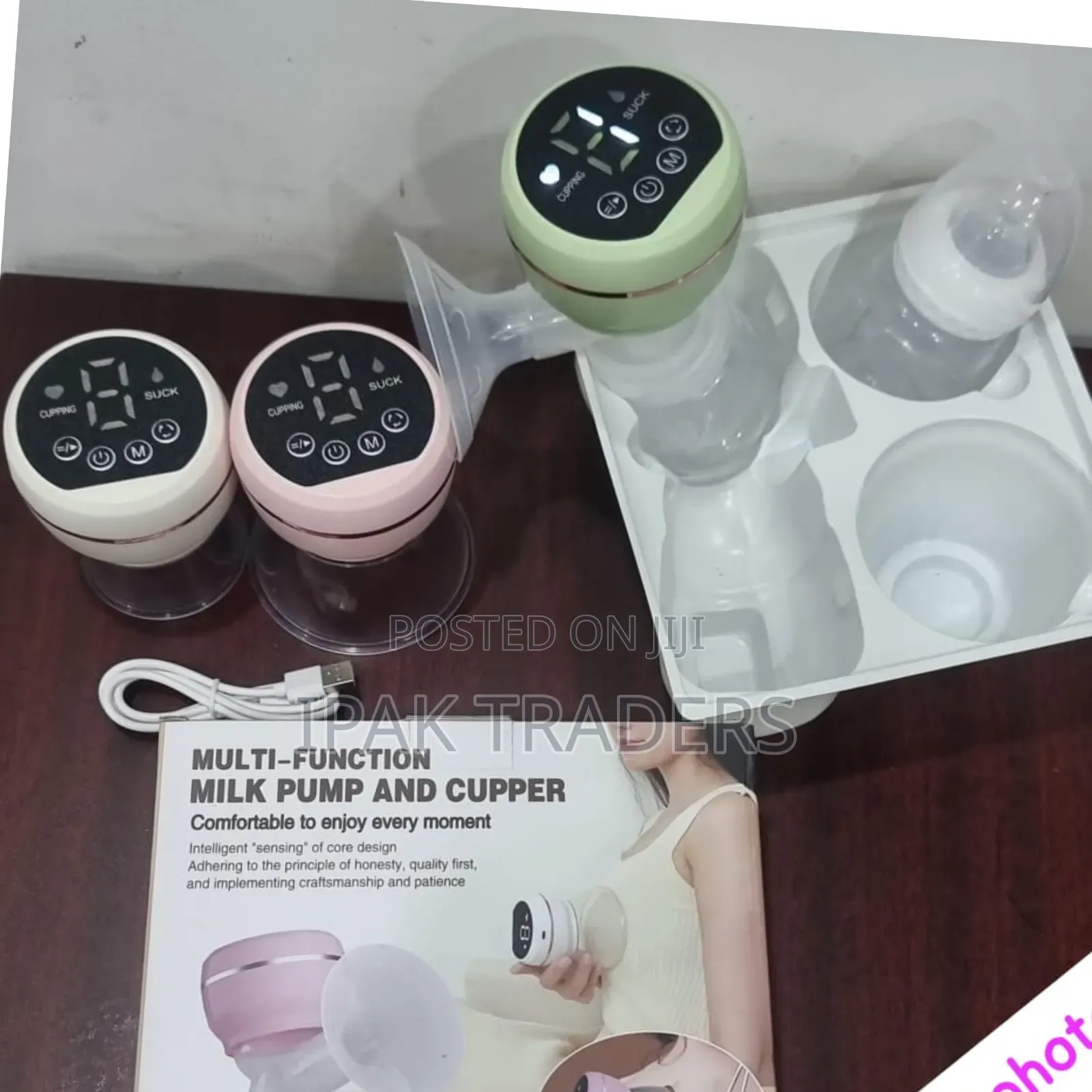 9speed Anti Back Flow Rechargable Multifunction Breast Milk Pump