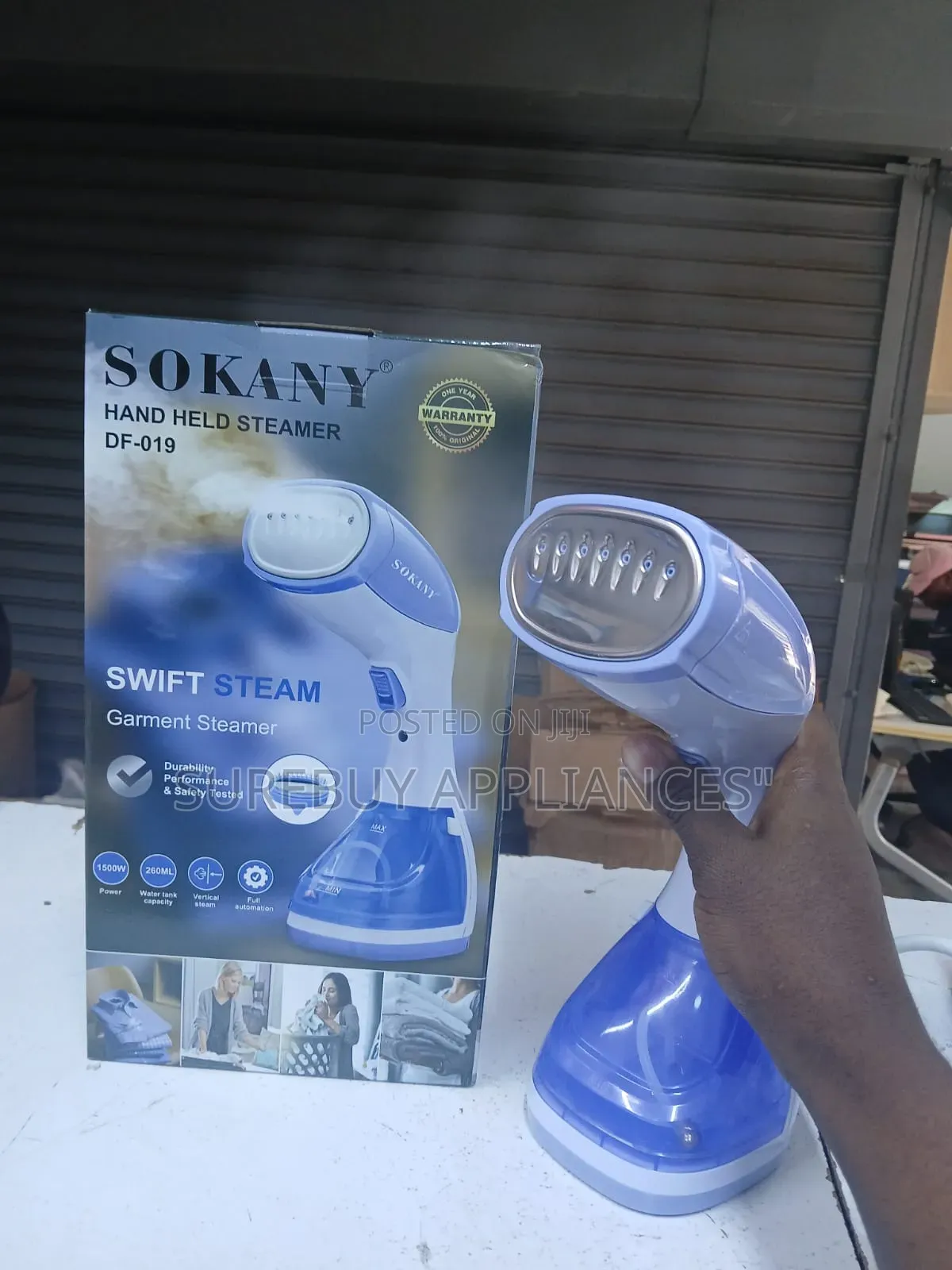 1500 Watts Garment Steamers Available