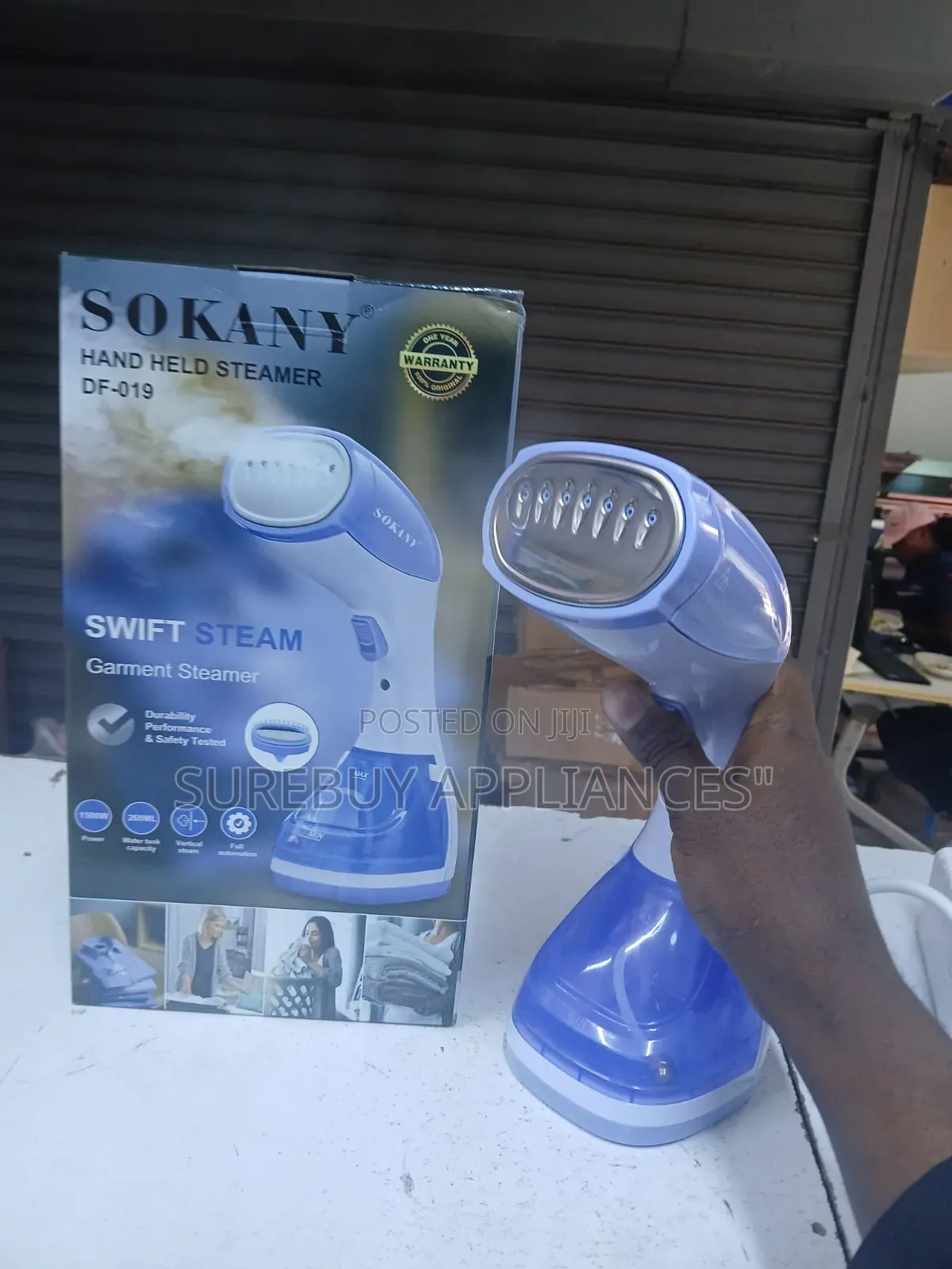 1500 Watts Garment Steamers Available