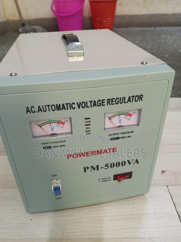 Automatic Voltage Regulator 5000VA Powermate - thumbnail 2