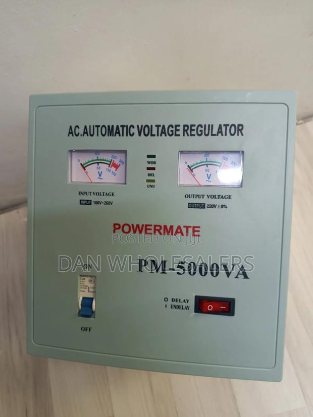 Automatic Voltage Regulator 5000VA AC Stable - thumbnail 2
