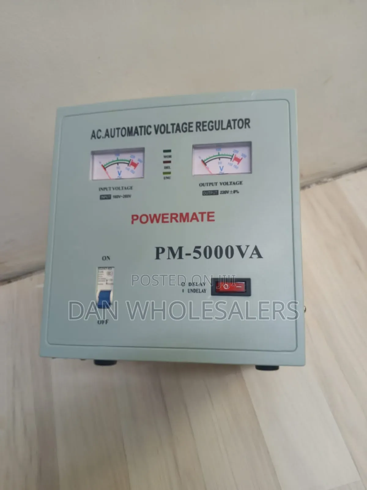 Automatic Voltage Regulator 5000VA 160v-260v Input