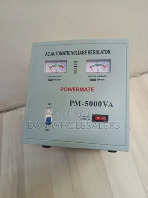 Automatic Voltage Regulator 5000VA 160v-260v Input