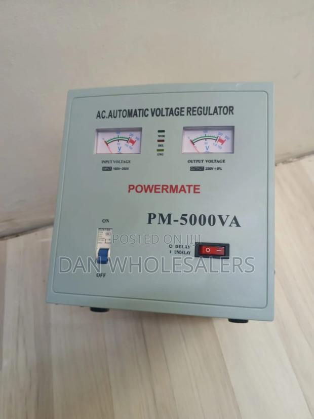 Automatic Voltage Regulator 5000VA 160v-260v Input - thumbnail 2