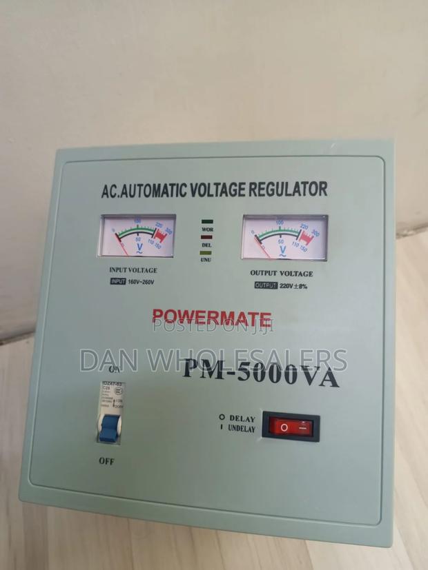 Automatic Voltage Regulator 5000VA Power Guard - thumbnail 2