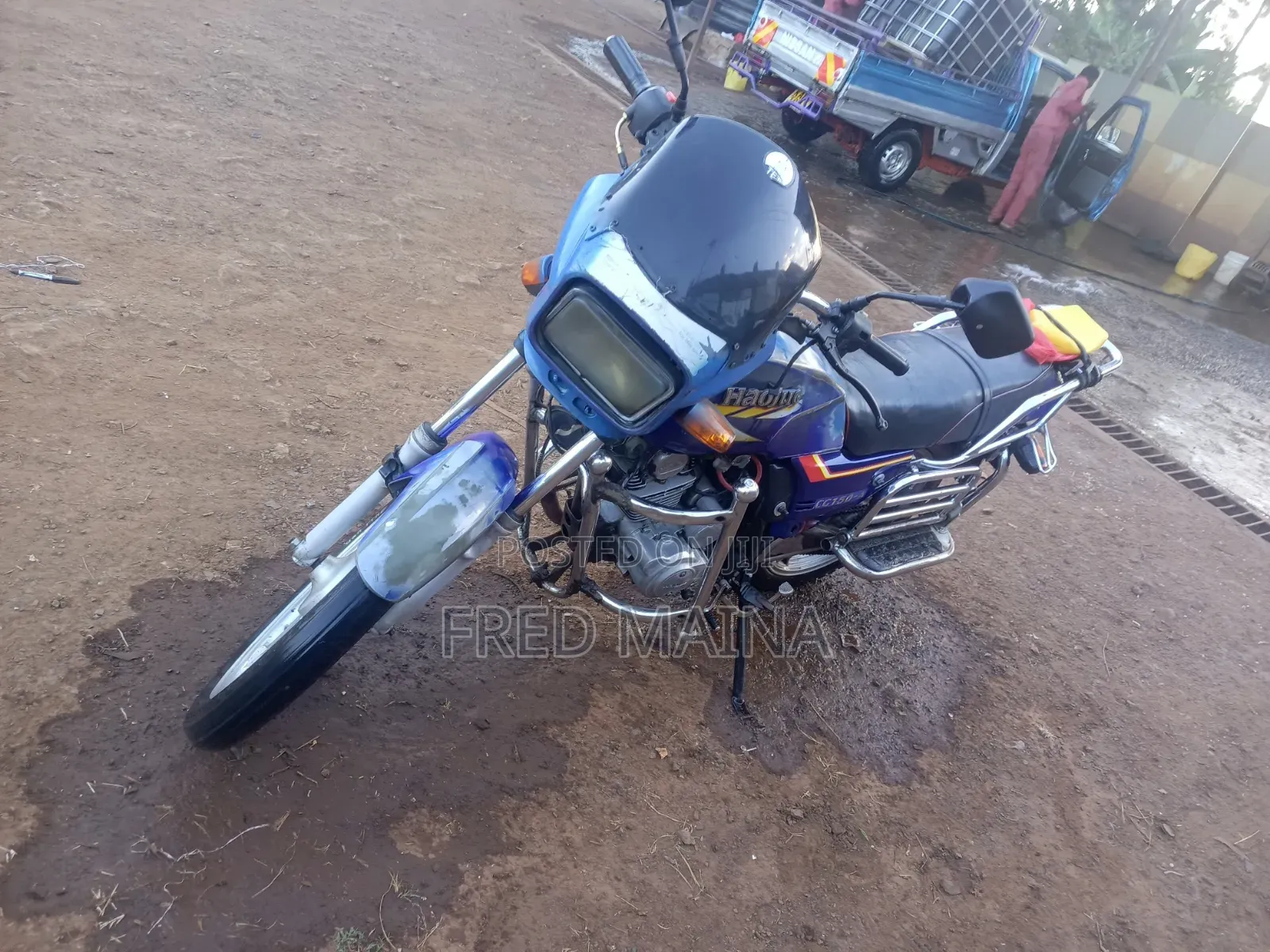 Haojue DH150 2016 Blue