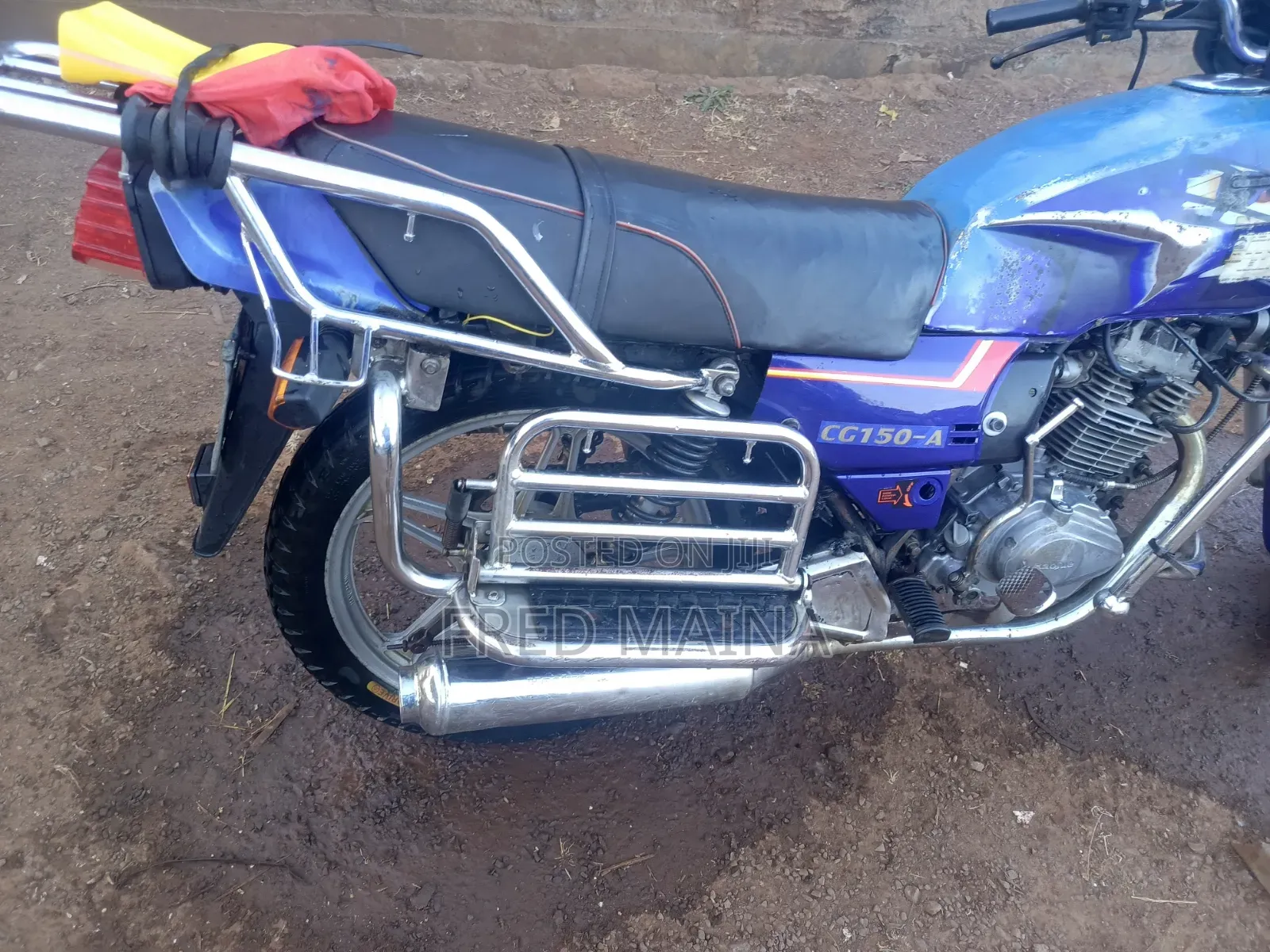 Haojue DH150 2016 Blue