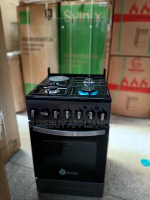 Nunix 3 +1 Electric Oven Standing Cooker