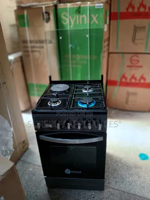 Nunix 3 +1 Electric Oven Standing Cooker