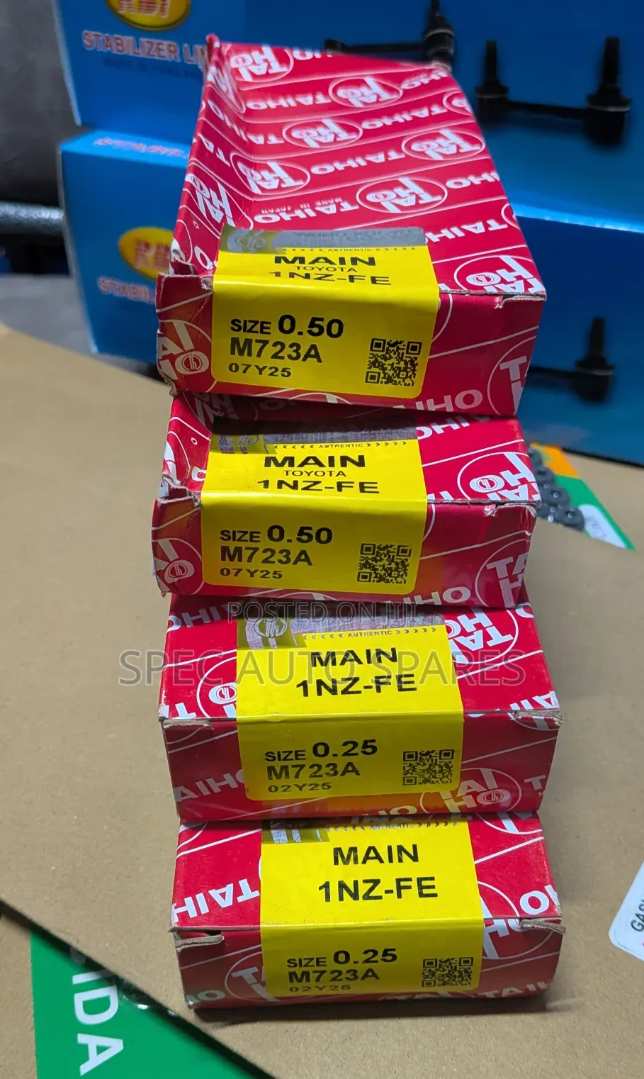 Main Con Bearing Thrust Washer 1NZ 1AZ 1ZZ 2E 5AFE