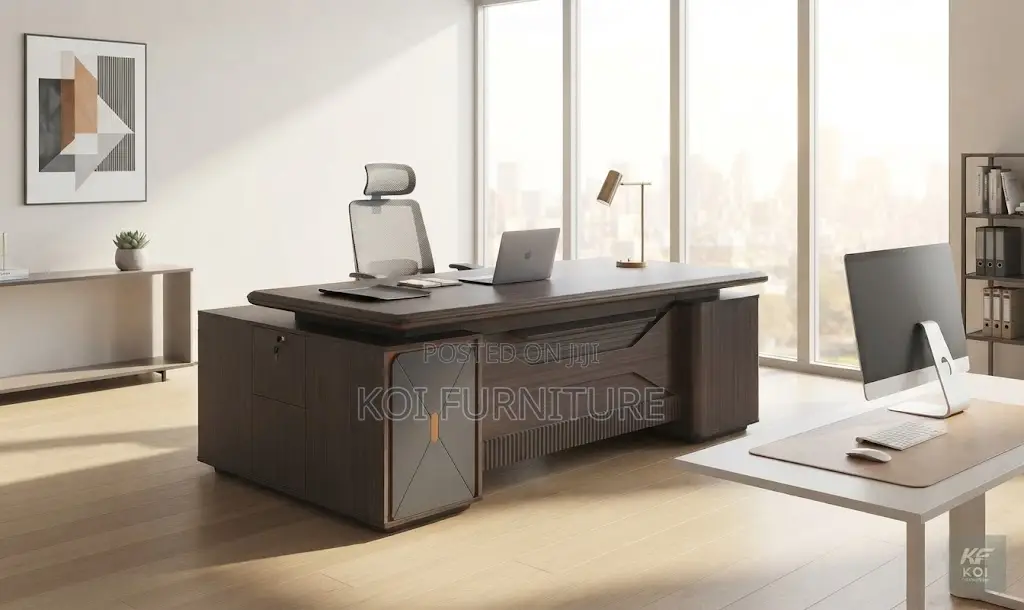 Office Desk; 1800mm Boss Executive Modern Office Elegant Desks