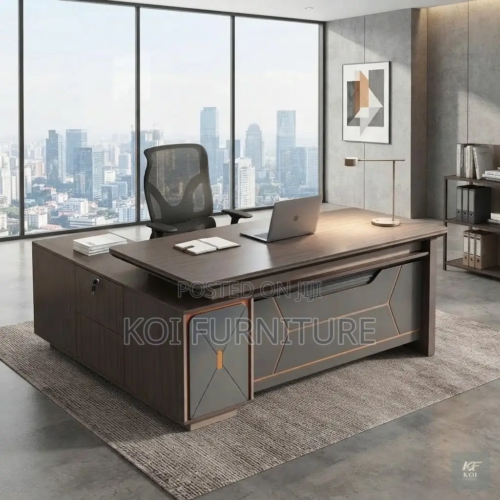 Office Desk; 1800mm Boss Executive Modern Office Elegant Desks