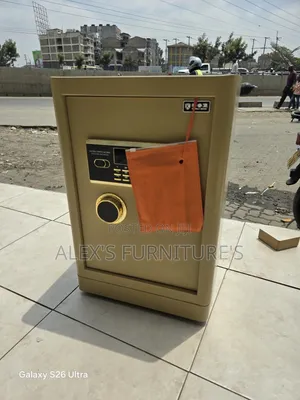 Digital Safe Box With Key Combination Safe