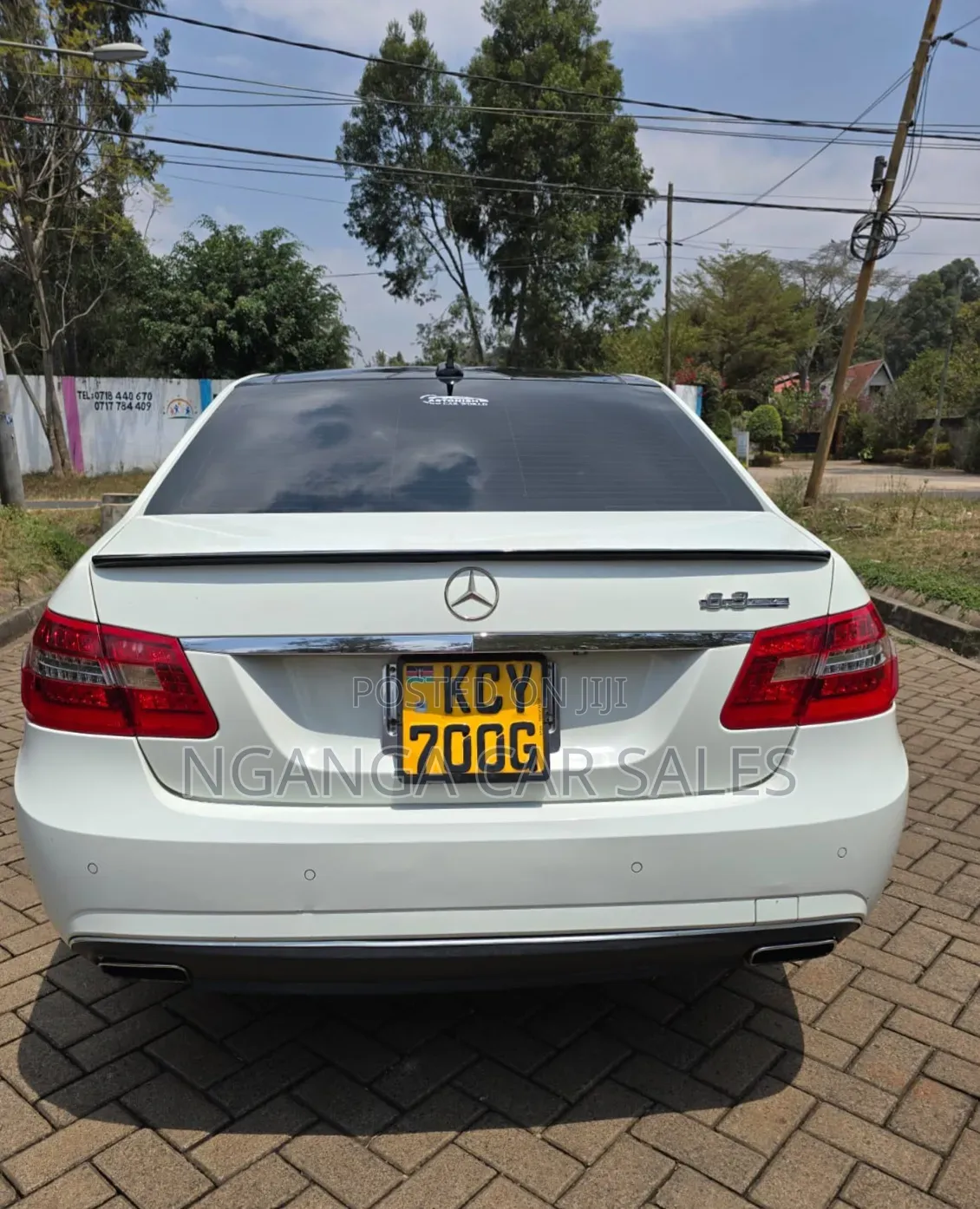 Mercedes-Benz E250 2012 White