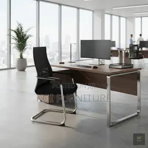 Office Chairs; High Backrest Sledd Legs Office Guest Chair