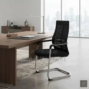 Office Chairs; High Backrest Sledd Legs Office Guest Chair
